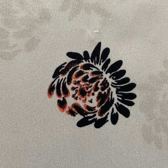 Alice Blue Simona Henley Blouse - Picture 6 of 6